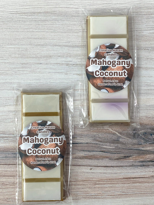 Mahogany Coconut Snap Bar