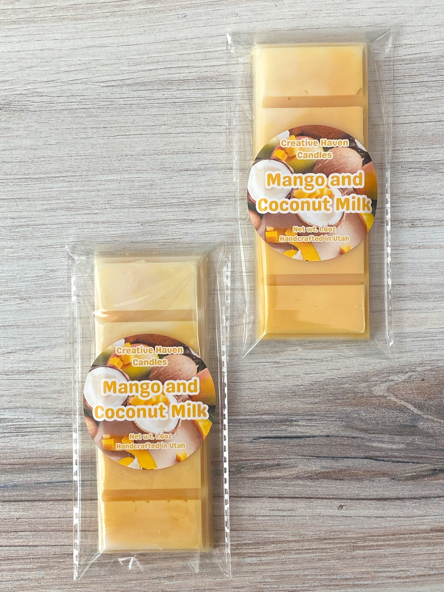 Mango + Coconut Milk Snap Bar