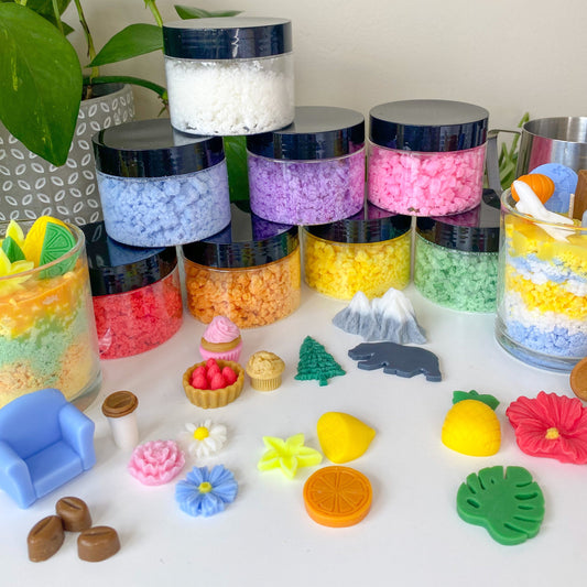 Customizable DIY Crumble Candle Kit